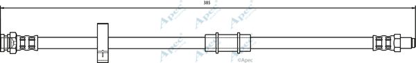 APEC BRAKING Тормозной шланг HOS3099